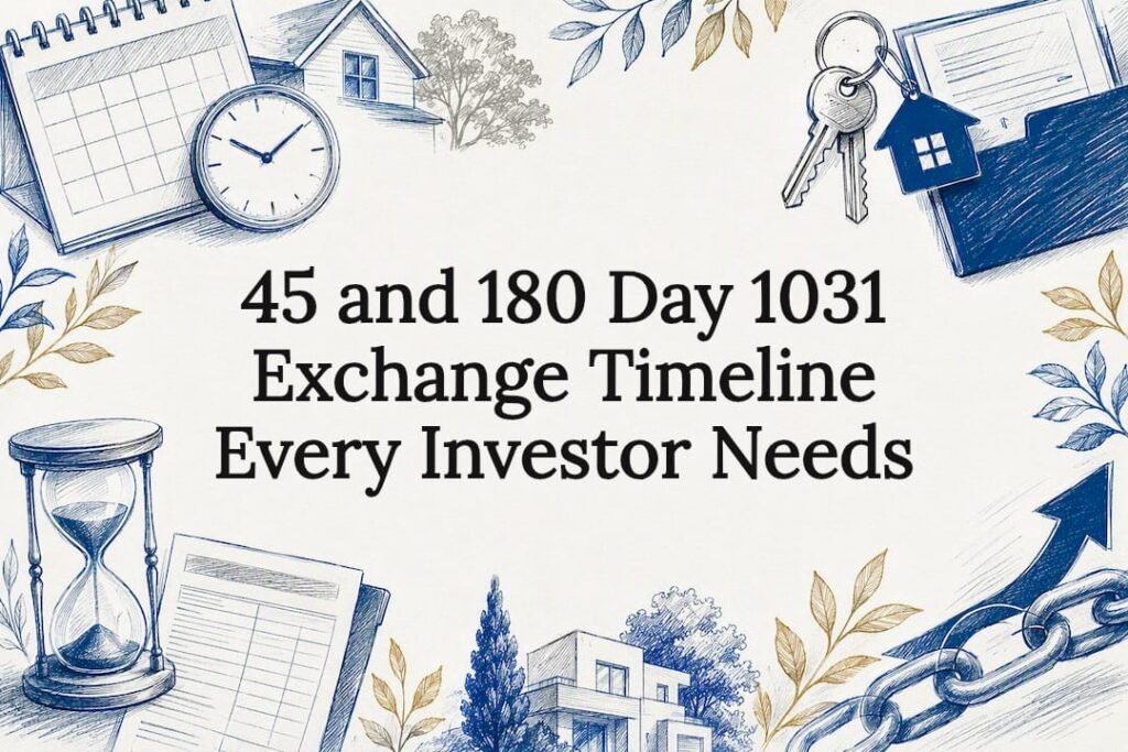 Decorative 1031 exchange timeline title card