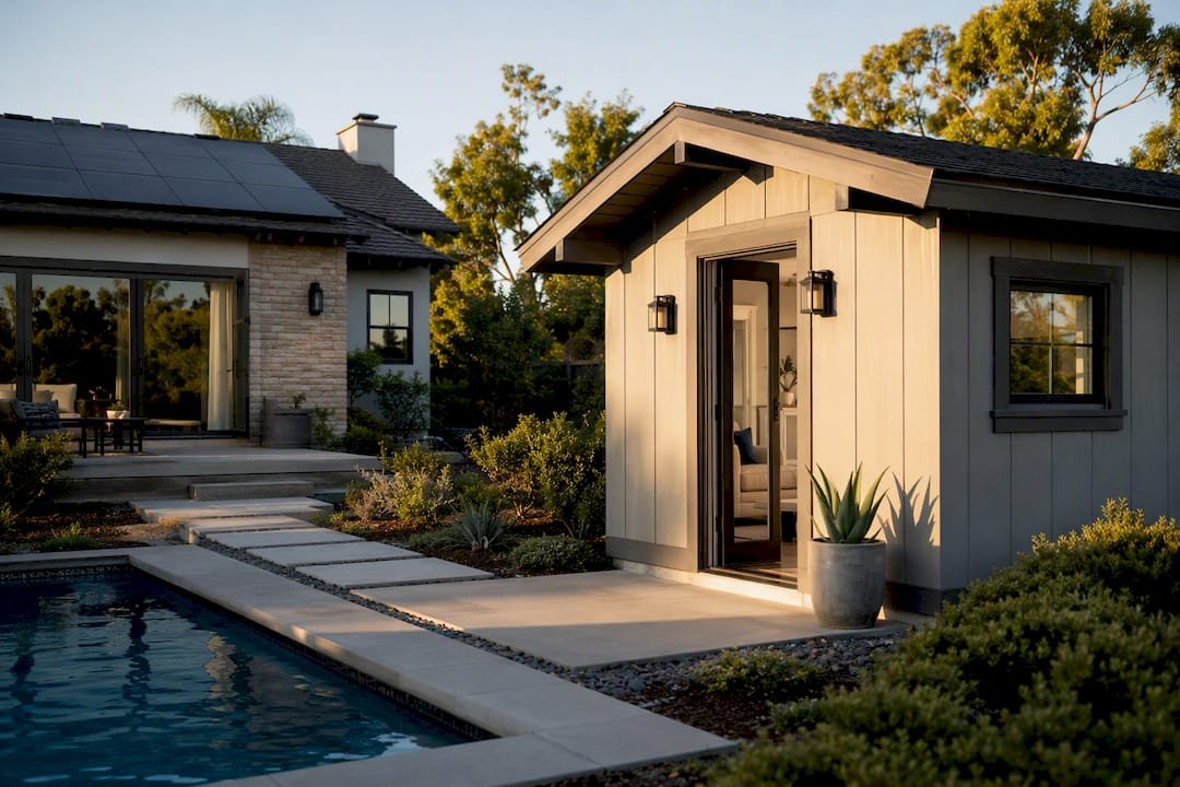 San Diego home with ADU pool and solar