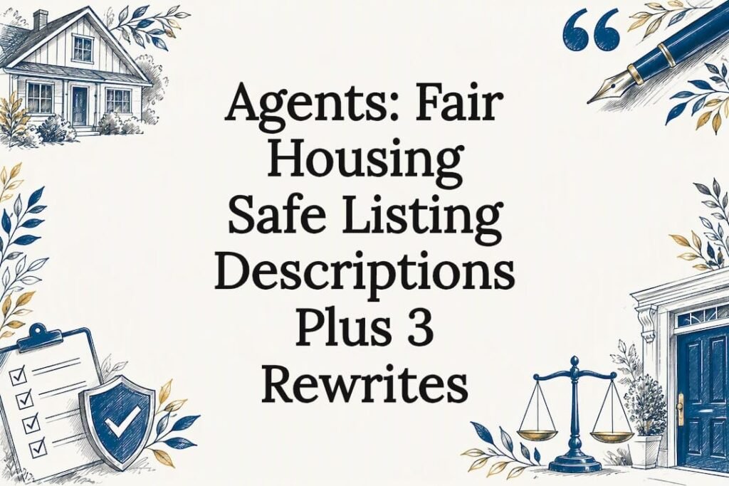 Fair housing listing title card illustration