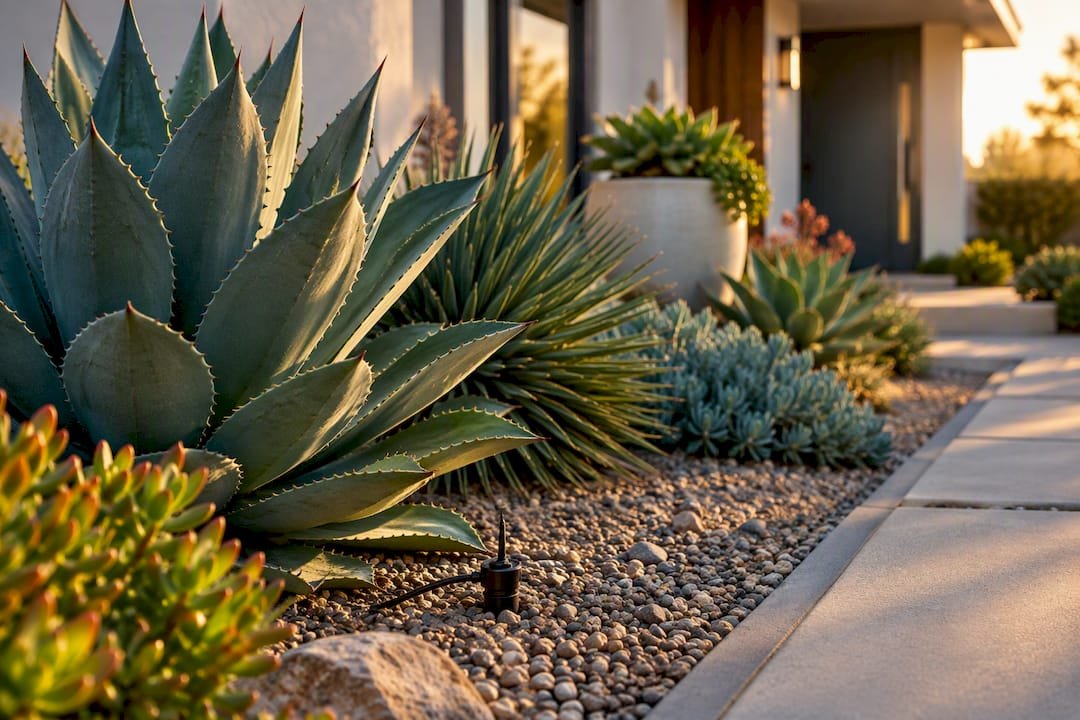 Water-wise San Diego front-yard planting