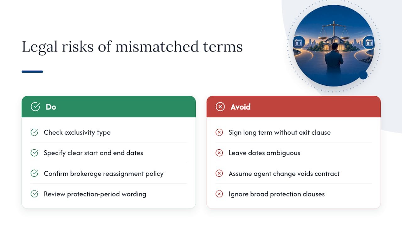What a mismatched term can cost you legally — overview diagram