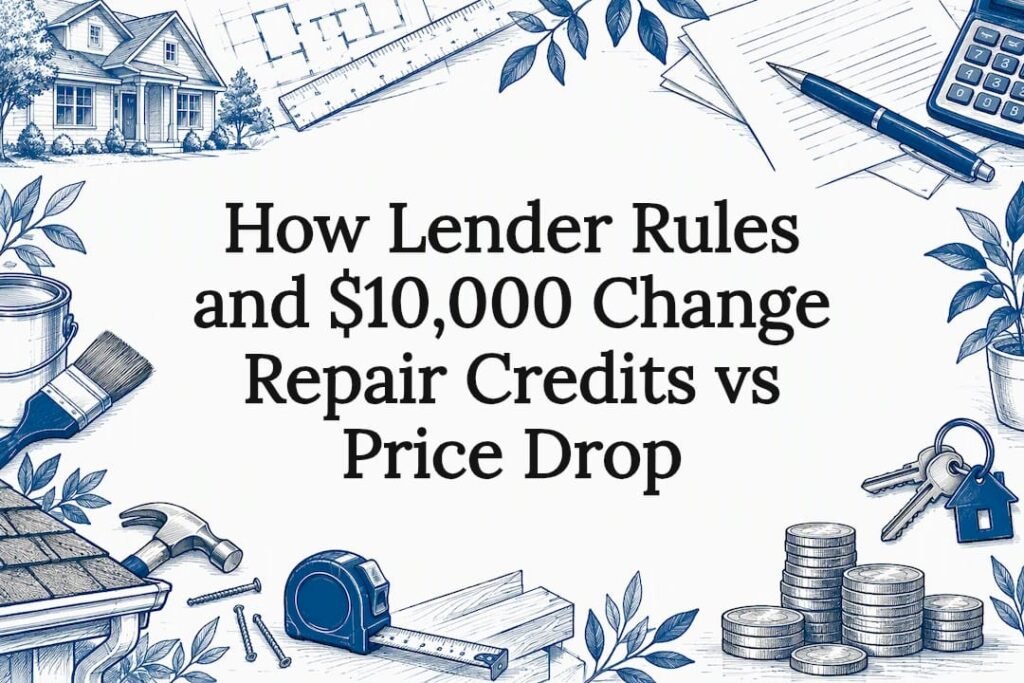 Repair credits and price drop title card