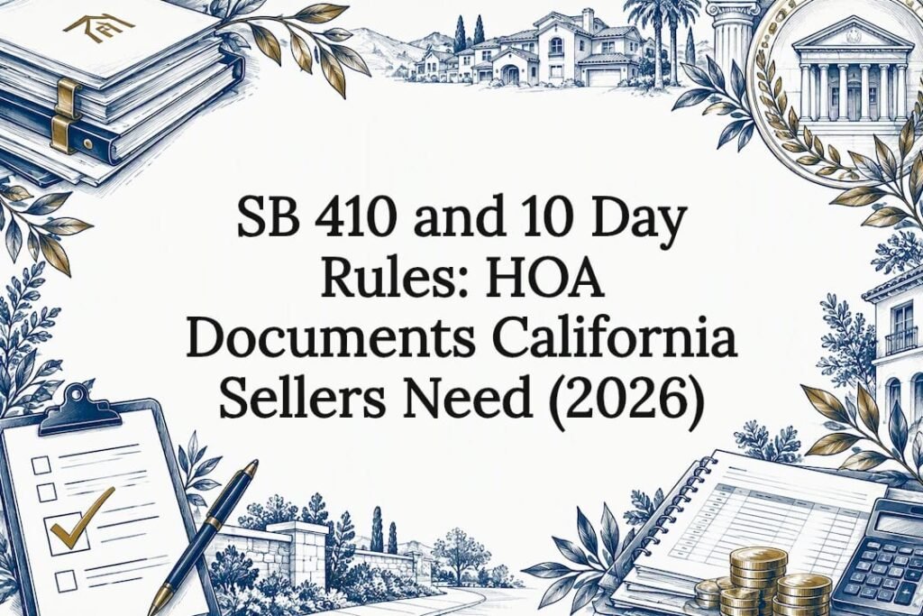Decorative HOA documents title card