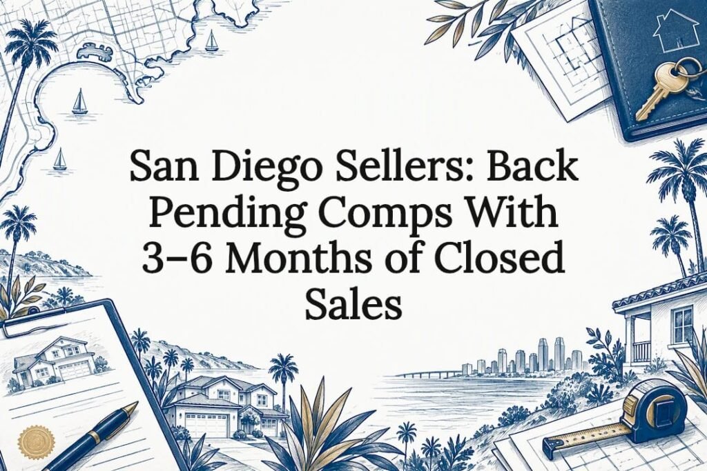 San Diego comparable sales title card